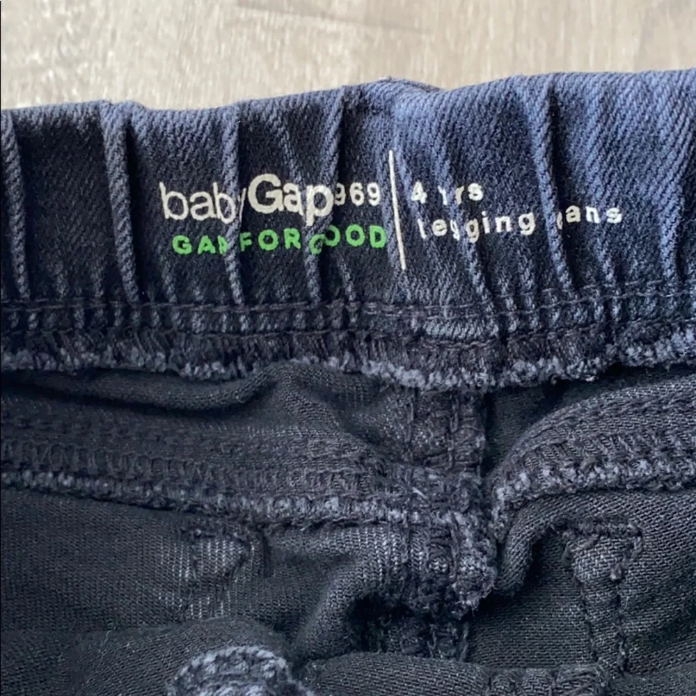 Gap Toddler Girl Black Legging Jeans Size 4T